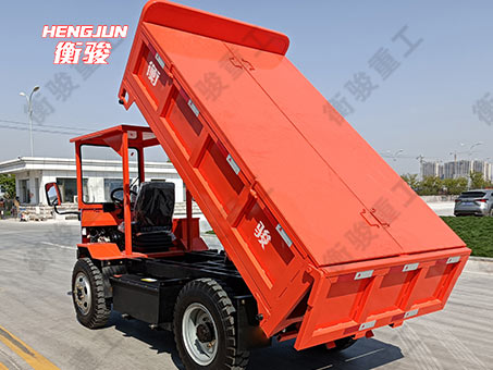 4噸電動自卸車-貨箱帶蓋