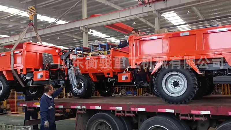 三開斗電動自卸三輪車